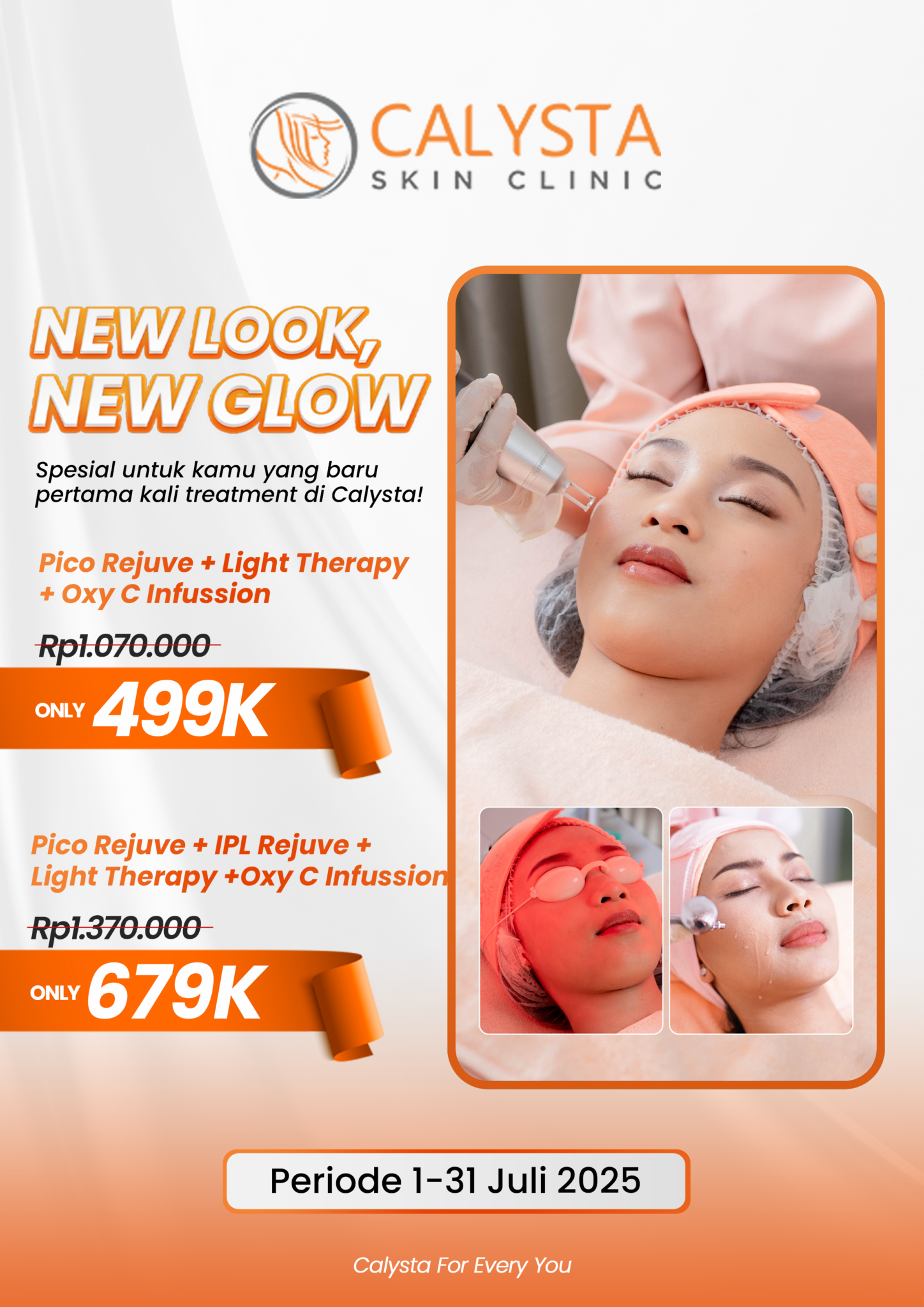 Promo Treatment New Member Calysta, mulai dari Rp499K!