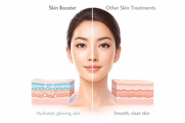 Perbedaan Skin Booster dan Treatment Lain: Mana yang Tepat untuk Kulit Anda?