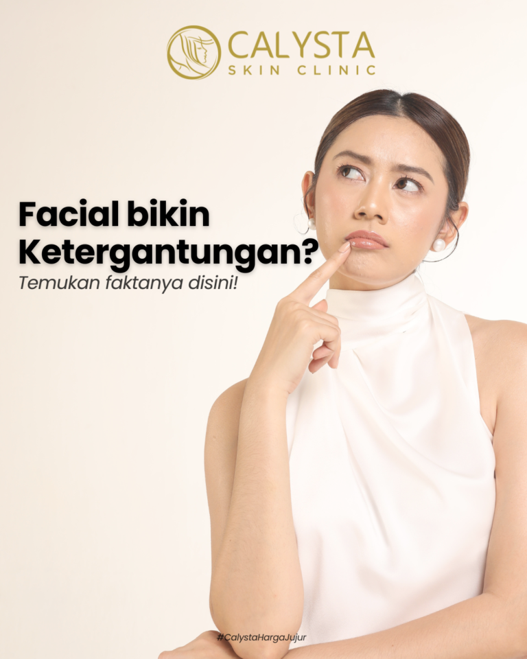 Facial bekerja dengan cara membersihkan pori pori, mengangkat sel kulit mati, dan meningkatkan sirkulasi darah di wajah. Hasilnya, kulit tampak lebih cerah, segar, dan glowing. Efek ini memang tidak permanen, karena kulit terus beregenerasi setiap 28–30 hari. Jika tidak dirawat, sel kulit mati akan menumpuk lagi, pori pori tersumbat, dan wajah tampak kusam. Inilah yang sering disalahartikan sebagai “ketergantungan”. Faktanya, facial hanya membantu mempercepat proses pembersihan dan regenerasi kulit. Kulit tetap bisa sehat tanpa facial, asalkan dirawat dengan skincare harian yang tepat. Facial hanyalah booster tambahan untuk hasil lebih optimal.